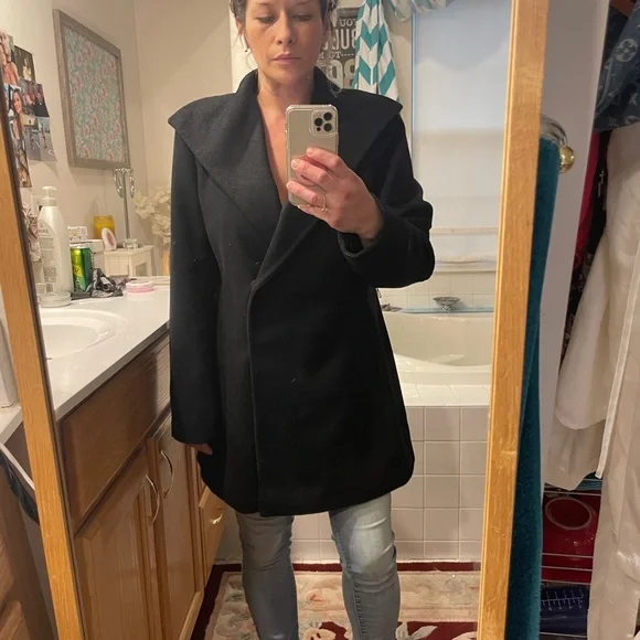 Calvin Klein NWOT pea coat - Picture 1 of 7